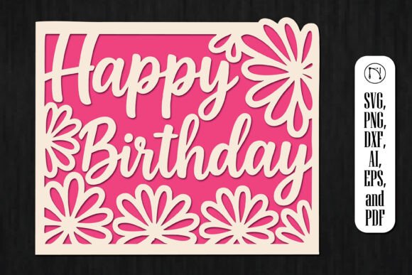 Download Cricut Birthday Gift Card SVG Cut File - Birthday gift Collection