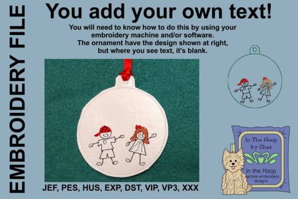 Download ITH Blank Ornament 7 - Kids Ornament - Kid Collection